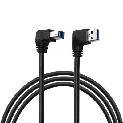USB3 زاویه دار. 0 کابل نری به ب نر
