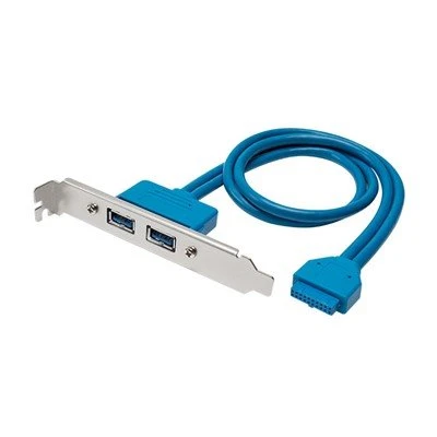 مادربرد 20به کابل زن دوگانه USB3.0 با براکت PCI