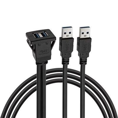 USB 3 دو درگاه مربعی