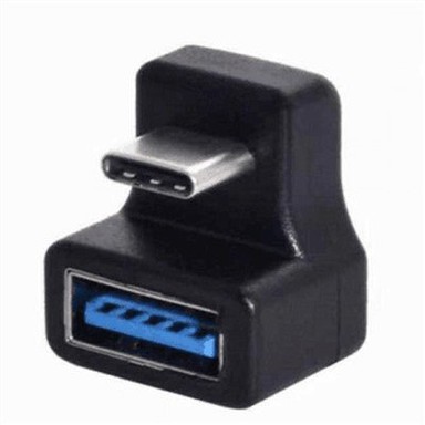 U Shape USB 3.0 AF برای نوع C آداپتور مرد