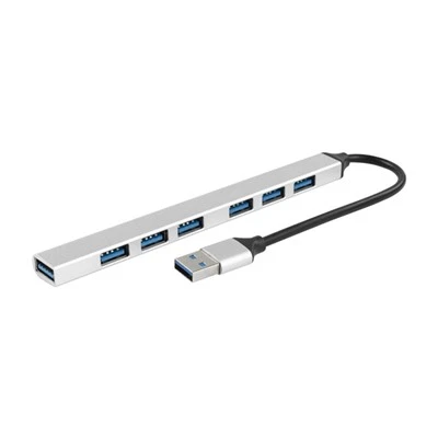 USB 3.0 HUB 7 Port از استفاده همزمان از 7 پورت USB پشتیبانی می کند