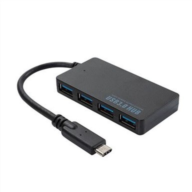 USB C به 4 پورت USB 3.{2}} هاب و پورت DC
