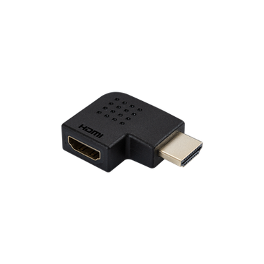 کوپلر زاویه دار HDMI آداپتور صاف عمودی مرد به زن